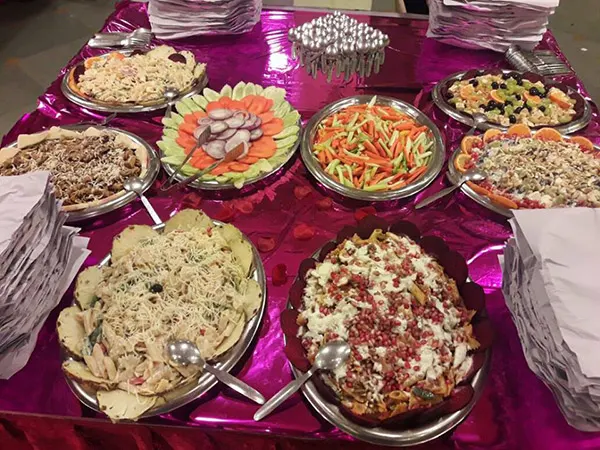 Private Parties Standard Food Counter