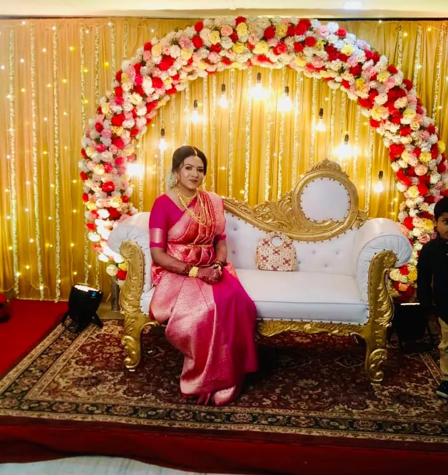 Engagement Event at Parban Marriage Hall, Raja Rammohan Roy Road, Barisha, Behala, Kolkata